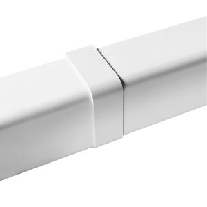 Anslutningskåpa/Skarvmuff För LX Kanal Vit Luftexpressen