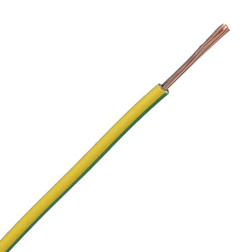 Halogen-Free Connecting Cable CPR Dca RQ 25 Green/Yellow Electrica