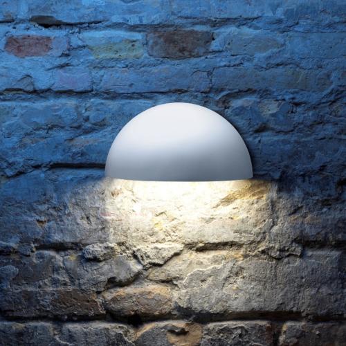 Bello Væglampe Midi E27 220-240V IP44 Hvid Solar Light