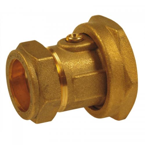 Pumpkulventil med klämkoppling G40 x 22mm Beulco