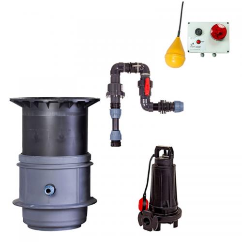 Pumptek Villa PT07 0,7-1,2m 1-fas Pumpstation