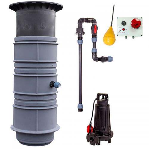 Pumptek Villa PT07 1,7-2,2m 1-fas Pumpstation