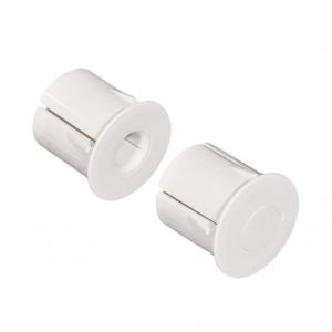 Alarmtech Plastadapter Med Stark Magnet 19mm 2st Vit