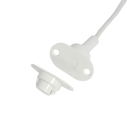 Alarmtech Magnetic Connector 2m IP67 White