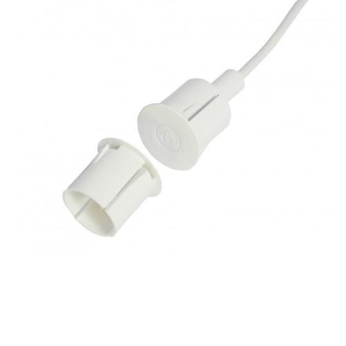 Alarmtech Magnetic Contact Recessed 10m White