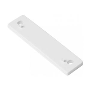 Alarmtech External Magnetic Part 65x15x3mm Plastic White 5pcs