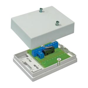 Alarmtech Junction Box 10 Pole 2 Sab White