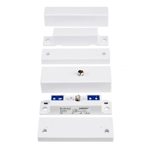 Alarmtech Magnetic Contact 2x5.6K White