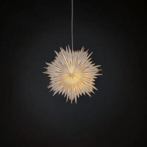 Pappersstjärna E14 46cm IP20 Vit Konstsmide