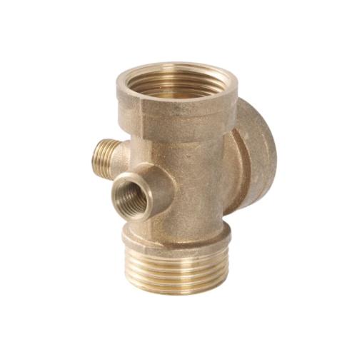 5-Vejs Krydsventilrør Messing Beulco