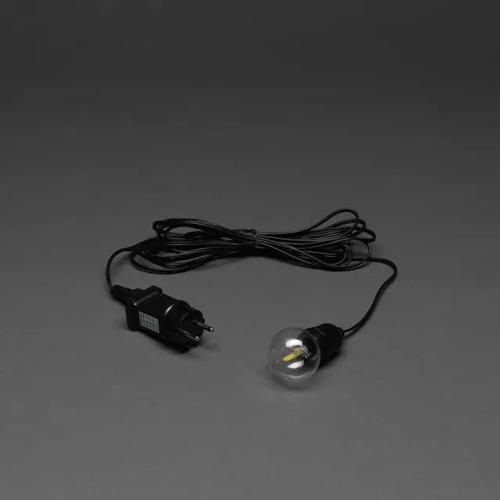 Cord Rack Warm White LED G4 5m IP44 Black Konstsmide