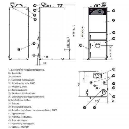 PELLETSPANNA VB 2208 PELLMAX CU