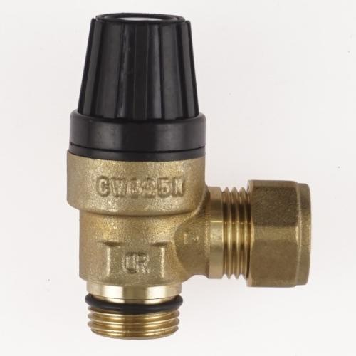 Nibe Säkerhetsventil 3,0 bar Ø15