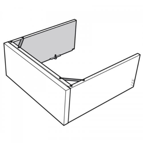 Överskåp till NIBE F-730 m.fl. 245 mm