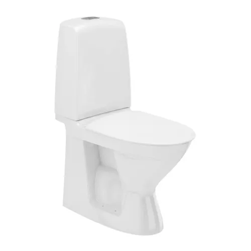 Ifö Spira Toalettstol 6260 Inbyggt S-Lås Rimfree Mjuksits
