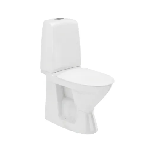 Ifö Spira Toalettstol 6260 Inbyggt S-Lås Enkelspolning Rimfree Mjuksits