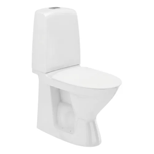 Ifö Spira Toalettstol 6260 Inbyggt S-Lås Hårdsits Rimfree