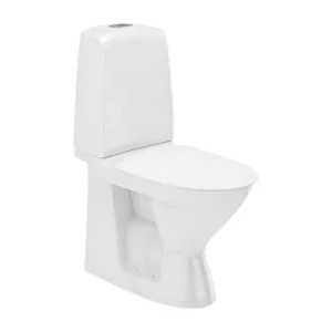 Ifö Spira Toalettstol 6260 Inbyggt S-Lås Rimfree Mjukstängande