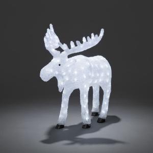 Moose Acrylic 65 cm 136 White LED 24V/IP44, Konstsmide