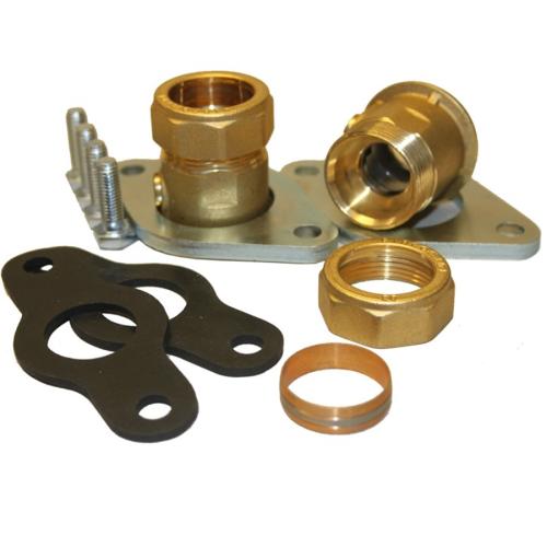 Avst.vent 2-pack 28CU DN25 fläns