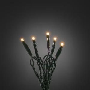 String 10 Amber LED IP20 Grøn Konstsmide