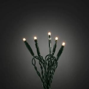 Lyskæde 50 Varm Hvid LED IP20 Grøn Konstsmide