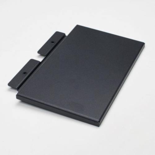 Number Plate AVR8 Black Grey Legrand