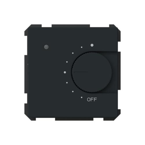 Termostat Med Golvsensor BT 16A 0,5W 250V IP21 Matt Svart ABB