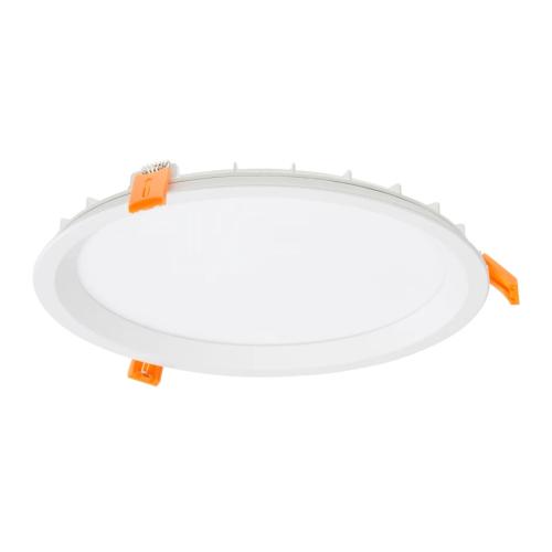 Velox Deco LED Panel Dual Round 14W 830/840 IP44 White Legrand