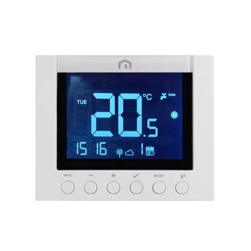 Rumstermostat Unisenza Plus 3A 3W 24V IP30 Vit LVI