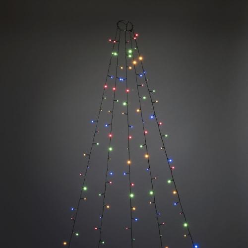 Christmas Tree String 150 LED 1.8m IP20 Multicolored Konstsmide