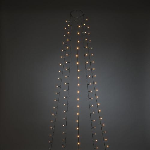 Christmas Tree String 240cm 200 LED IP20 Amber Konstsmide