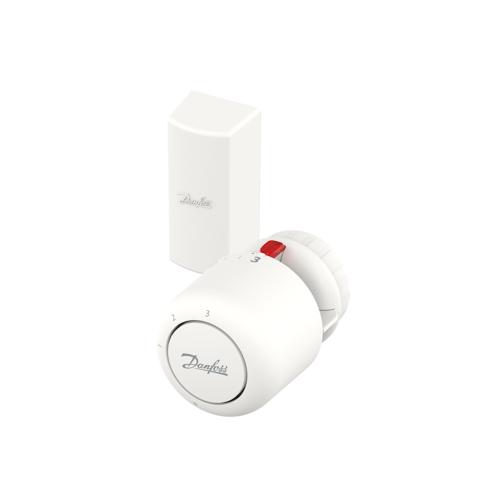 Radiator Thermostat Aero RA Click MAX 21°C, White, Danfoss
