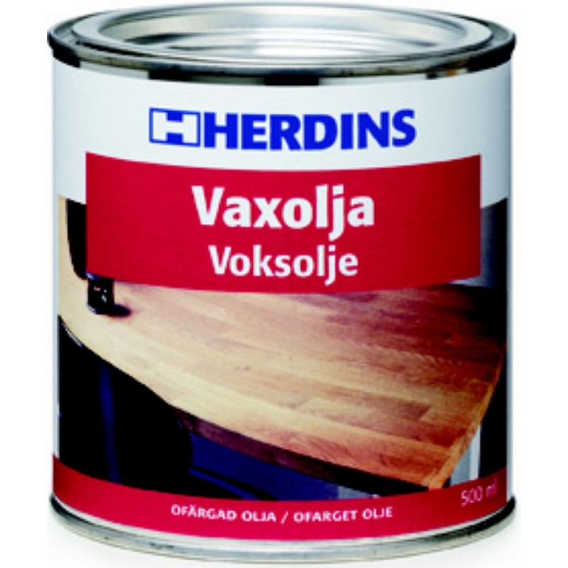 Vaxolja Herdins 0,5 l Transparant