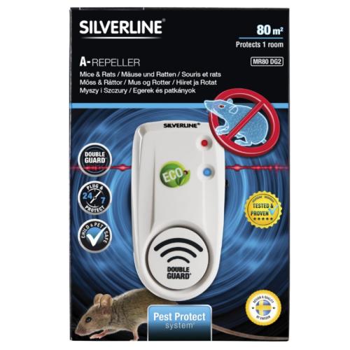 Mus- Och råttfritt MR80 DG2 Silverline 80m2