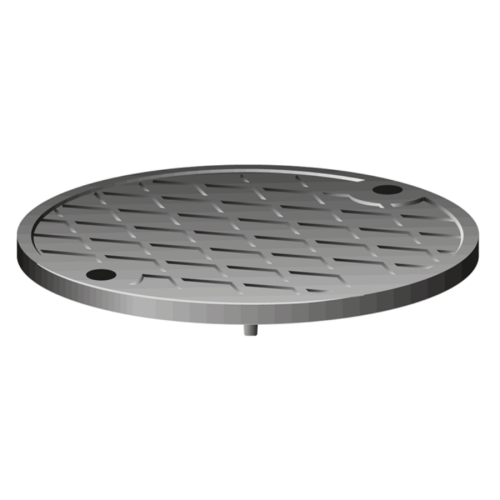 Lock m skruvhål f brunnsbet 400