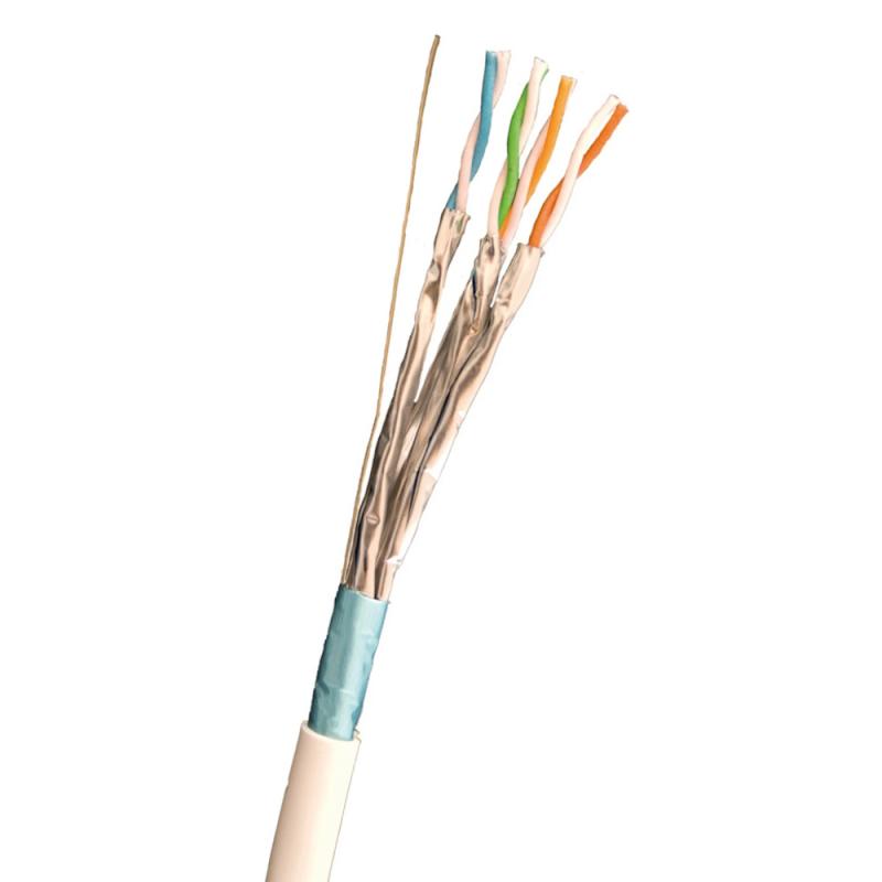 Kabel F/FTP C6A 500m Vit Elko