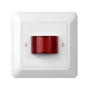 Light Signal RS16 ML Red Light 4.5W 230V IP20 Pure White Elko