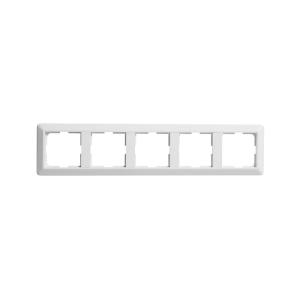 Combination Frame 5-Compartment Pure White Elko