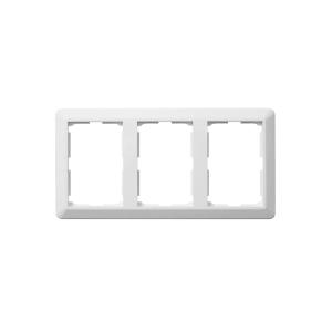 Combination Frame Upright 3-Compartment Pure White Elko