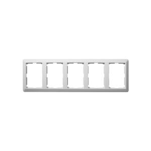 Combination Frame Upright 5-Compartment Pure White Elko