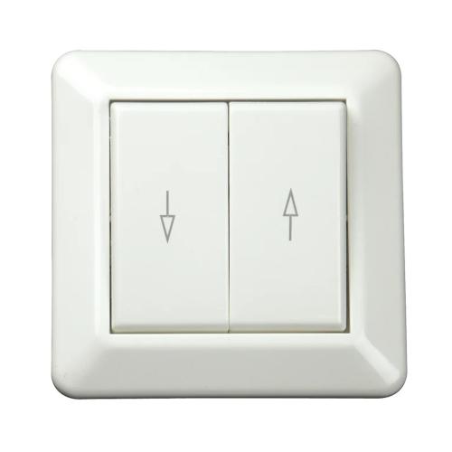 Skifte Markise 2-Polet Forsænket 16A 250V IP20 Bjerghvid 5stk Elko