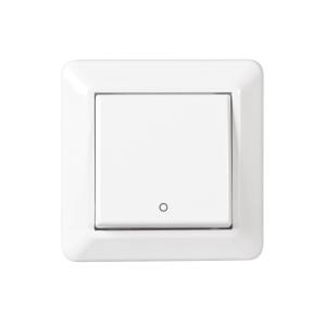 Switch 2-Pol Recessed Without Claws 250V 16A Mountain White Elko