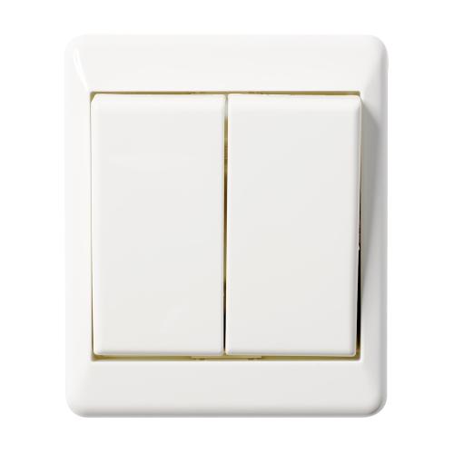 Strömställare UTV Kron 250V 16A Fjällvit Elko