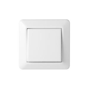 Switch Recessed Step/1-Pol Fast 250V 16A Mountain White Elko