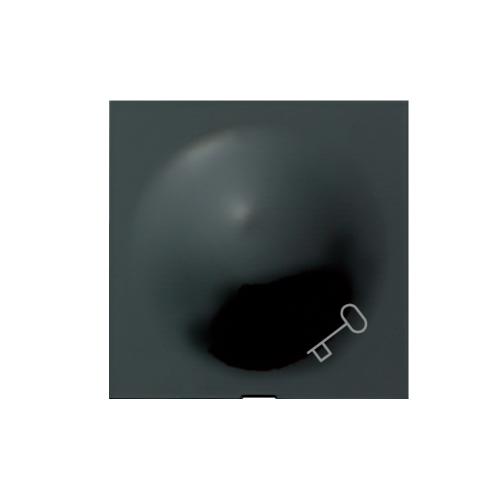 Plus Vippa Med Nyckelsymbol Svart Elko