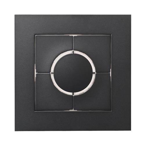 Plusskilt Panel 4 Knapper 0,4A 24V IP20 Sort Elko