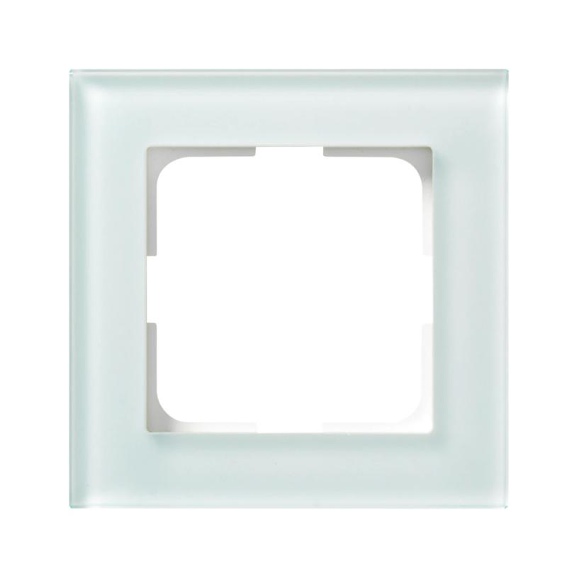 Plus Option Ram Frost 1-Fack Glas Vit Elko
