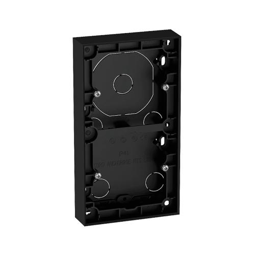 Plus Forlængerramme 2-Rum 25mm IP21 Sort Elko