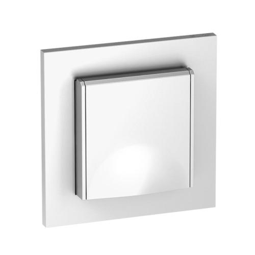 Vägguttag Plus 1-Vägs Med Lock 16A 250V IP44 Aluminium Elko